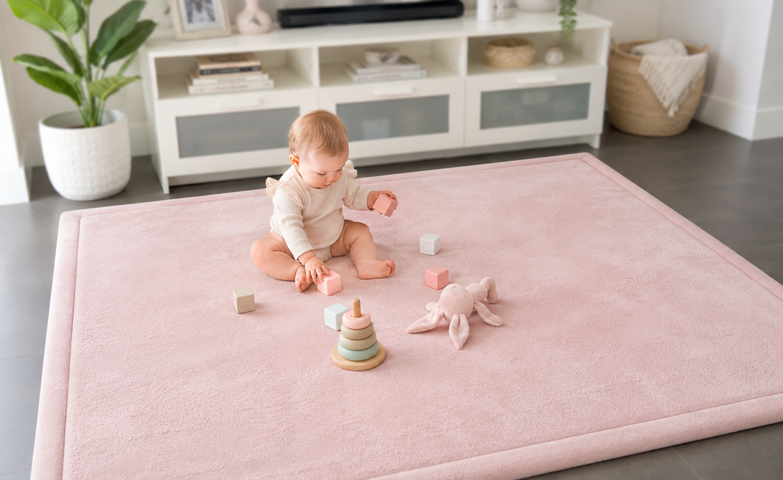 Pink Quokka Mat